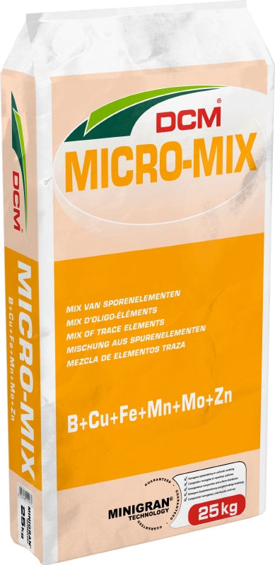 DCM Micro-Mix (Minigran) Sporen 25kg (zak)
